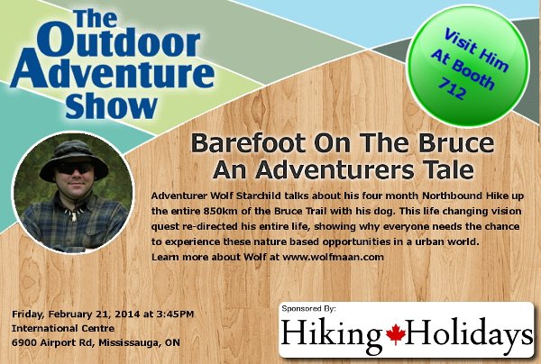 Presenting at the 2013 Adventure Show